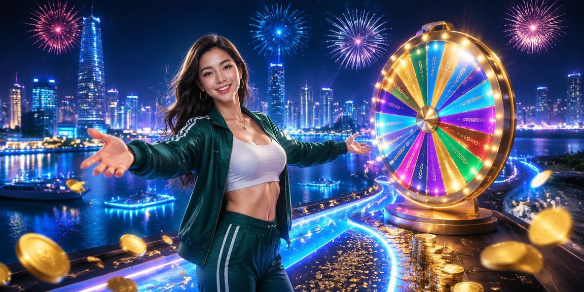 Khung cảnh neon sôi động tại Hồ Chí Minh với chương trình bốc thăm may mắn và khuyến mãi đặc biệt